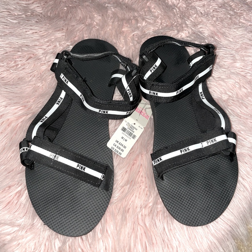 Never warn vs PINK Sandals